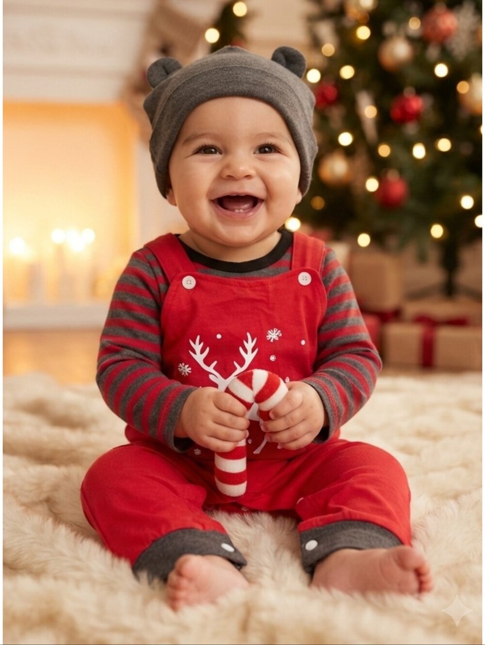 Kimoda Holiday 3 Piece Baby Outfit Red Size 9M